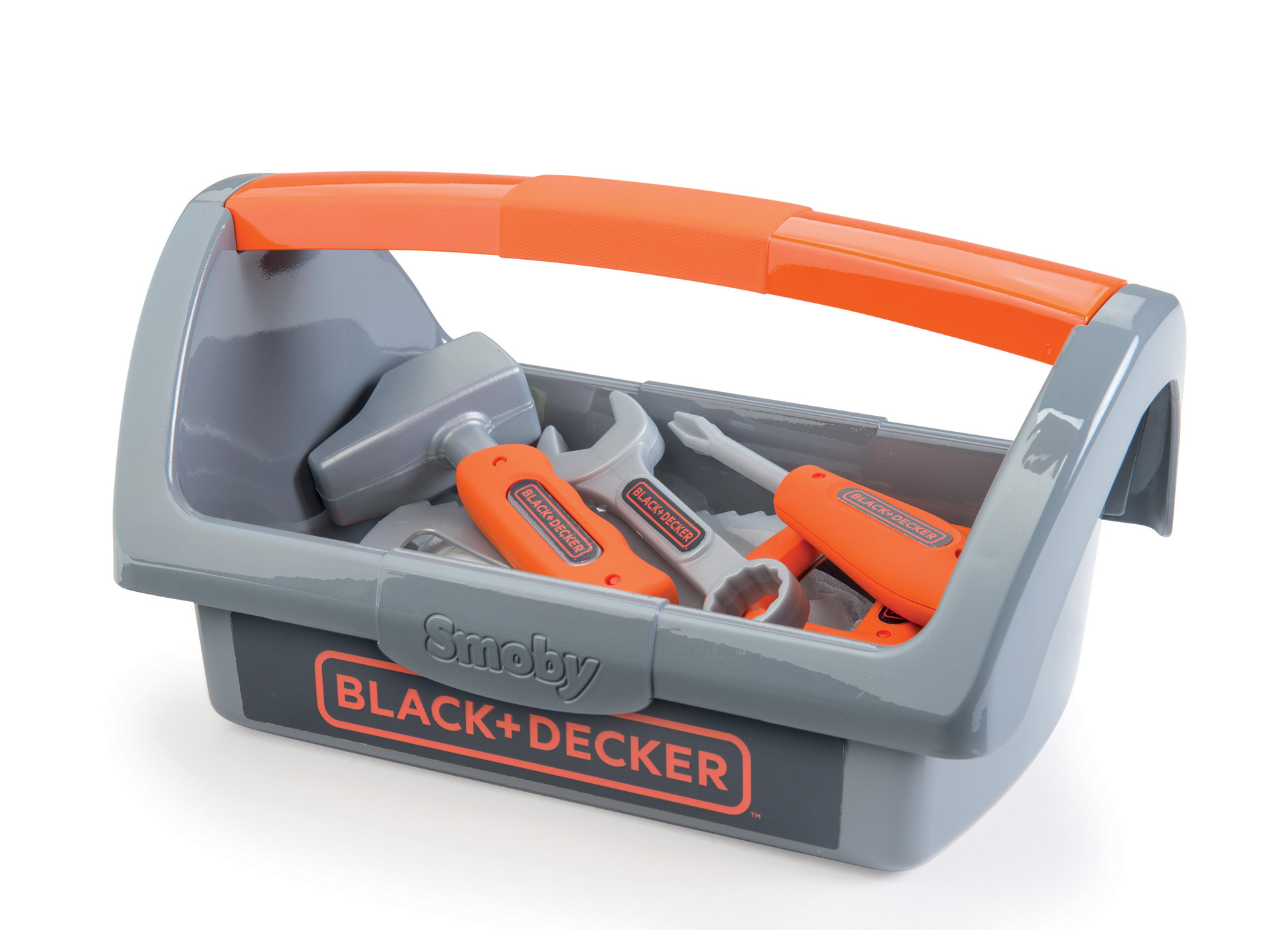 Dětské pracovní nářadí Black+Decker Smoby v kufříku - Kliknutím na obrázek zavřete