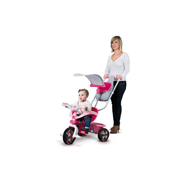 Tříkolka Baby driver Confort Fille - růžová + DÁREK - Kliknutím na obrázek zavřete